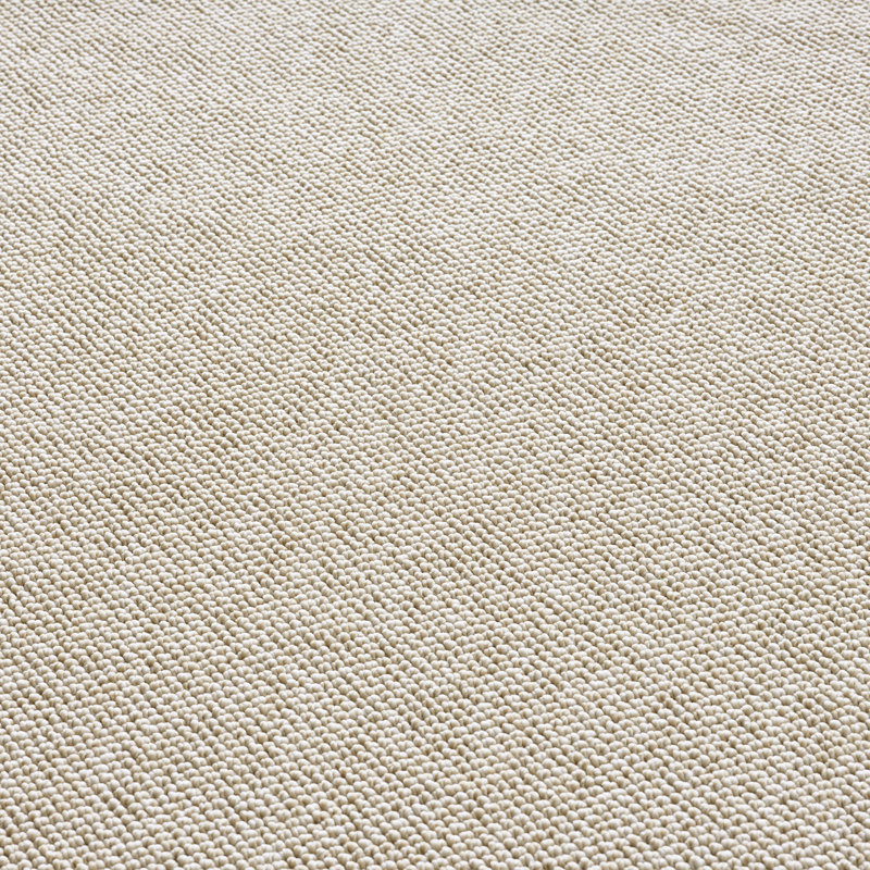 Tapis texturé à franges, Beige, Rectangulaire 8 pi x 10 pi
