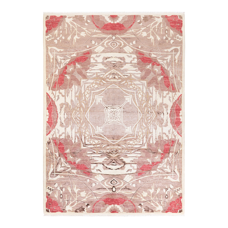 Tyden One-of-a-Kind 6' 1" X 8' 9" Hand Knotted Area Rug