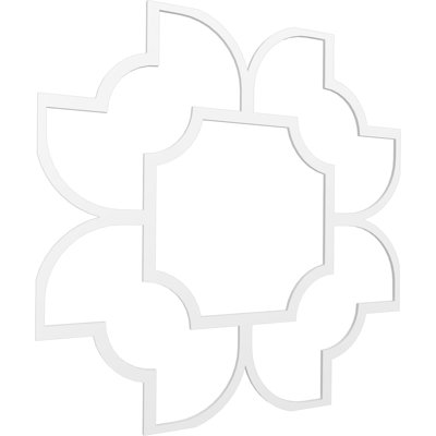 Anderson 3D Wall Panel in White (1-pack)