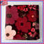 Couvre-lit matelassé rouge à motif floral toutes tailles-126079235