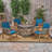 Brnadon 4 - Person Patio Conversation Set with Cushions-60413442