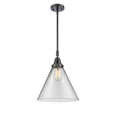 Luminaire suspendu conique 1 lumière Xaniah