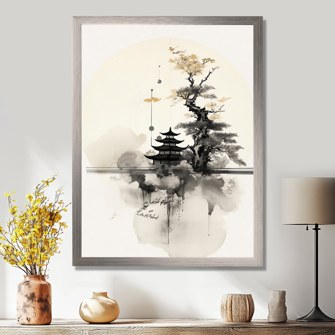 Asian Art Samurais Landscape II - Asian Art Wall Art Red Barrel Studio® 