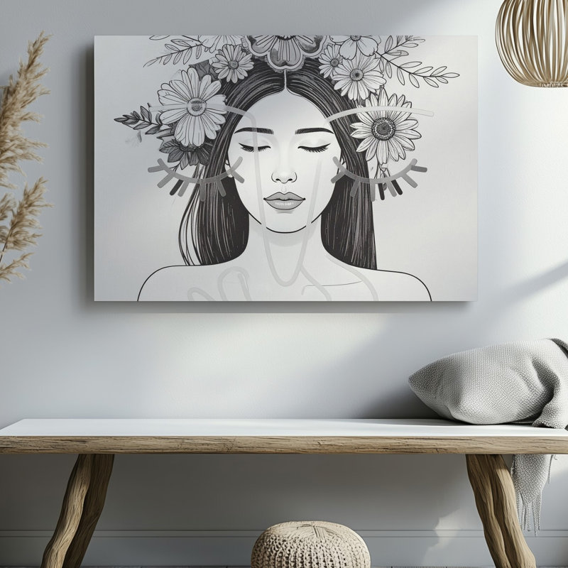 Toile, reproduction d'art sur toile, H 20 po x l 30 po