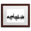 « venice italie horizon b&w », reproduction d’impression sur toile encadrée-17766654-69374633-69374636