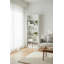 Garde-robe en bois blanc 32 po avec deux tringles Prosper