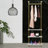 23.62'' Industrial Pipe Clothing Rack
