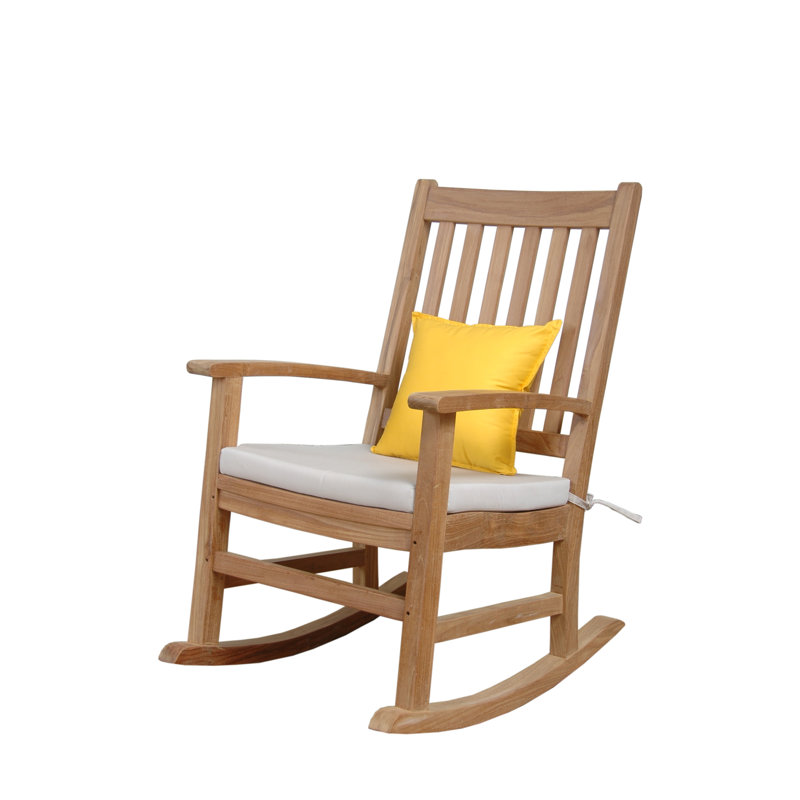 Palm Beach Teak Outdoor Rocker Chair