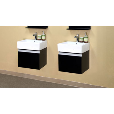 Ensemble de meuble-lavabo double Mason