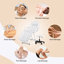 Fauteuil massant et repose-pieds inclus