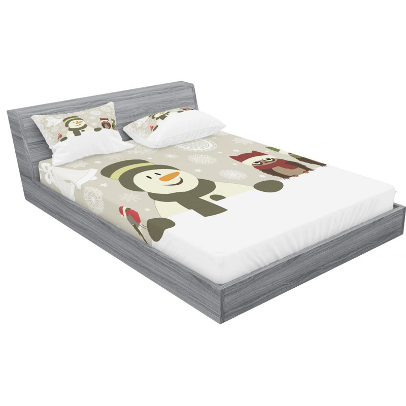 Microfiber Sheet Set, Full Sheet Set with Fitted Sheet