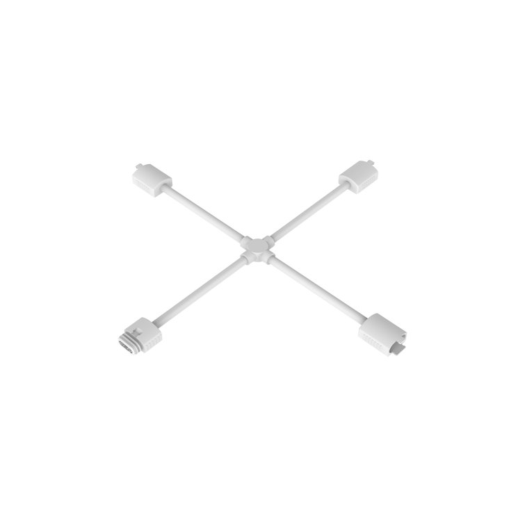 LED 12V Snap-on Strip Light X-Connector Cable