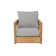 Crelake Teak 2 - Person Patio Conversation Sets with Cushions