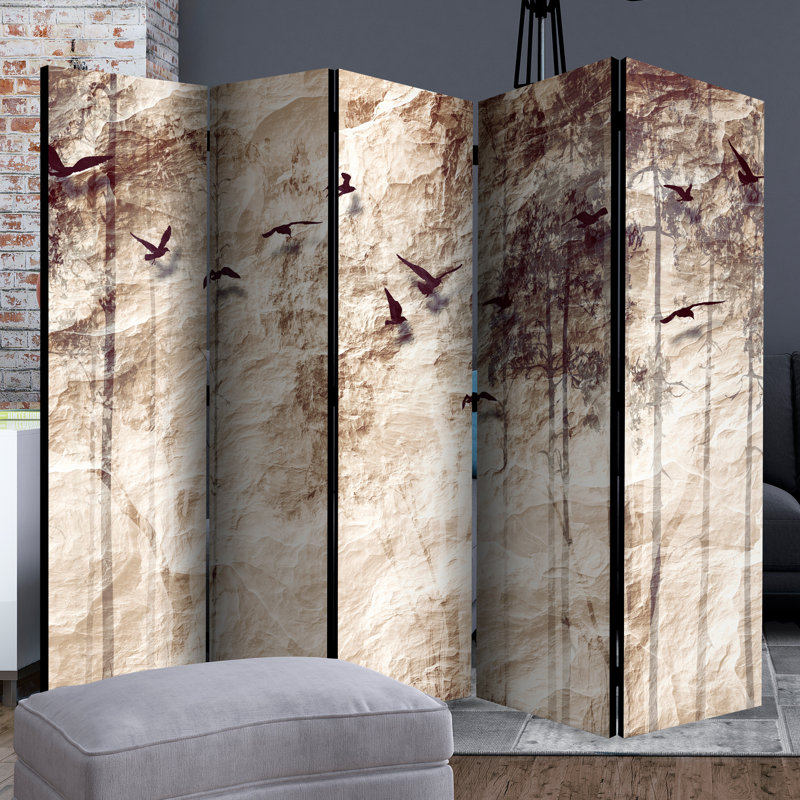 Hraztan 172cm H Folding Room Divider, 5