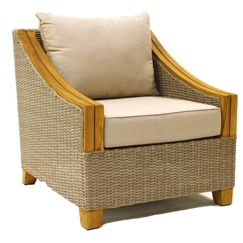 Carlton Teak Patio Chair with Sunbrella Cushions