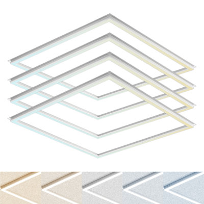 Dimmable Square Flat Panel Ceiling Light