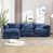 Chenille bleu est en rupture de stock