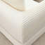 Futon pliant beige de 21 pouces avec 2 oreillers, matelas sans os recouvert de velours côtelé, sensation de douceur comme un nuage, aucun assemblage requis, canapé-lit convertible moderne pour le salon, beige, mousse souple, stabilité fiable-749204604-749204545