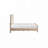 Chenille Upholstered Bed