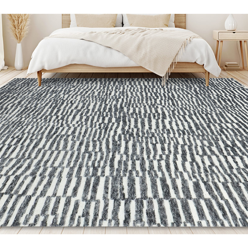 Striped Area Rug, Rectangle 8' x 10'