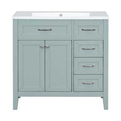 Armoire de salle de bain avec tiroirs