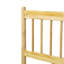 Structure de lit simple en bois avec tête et pied de lit à lattes, lit plateforme à profil bas avec rangement sous le lit, minimaliste et sans sommier, naturel, grand-129471844-129471841