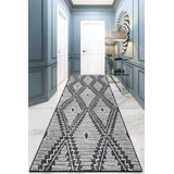 Washable Geometric Indoor Rug