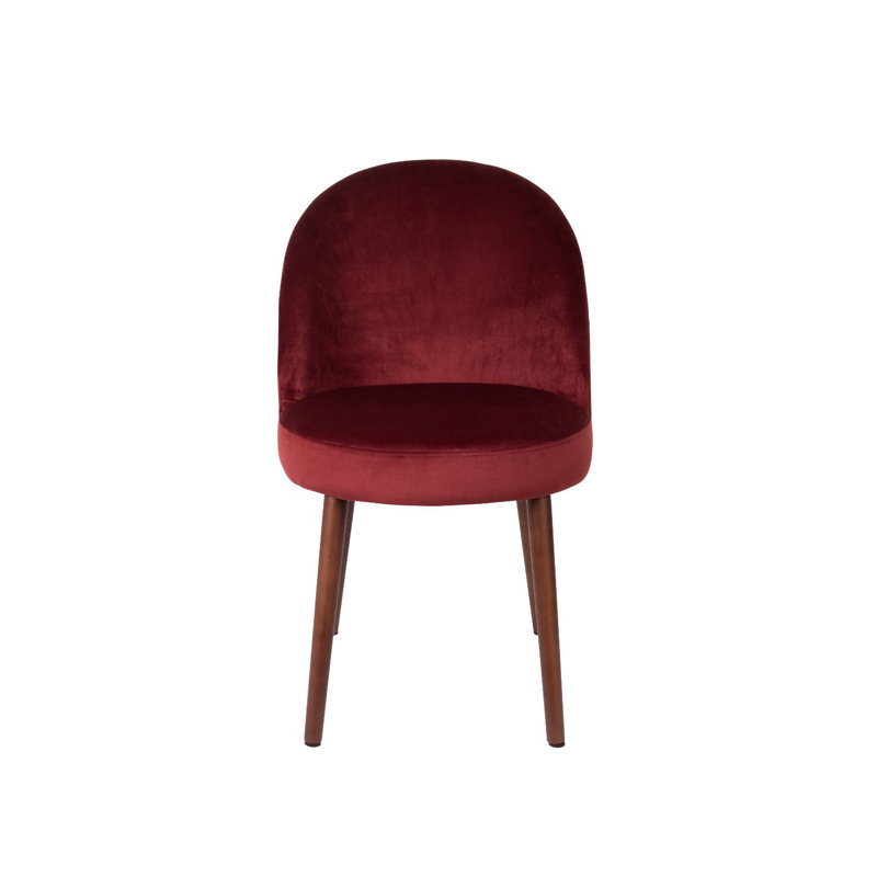 Upholstered Dining Chair, Red