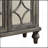 Weathered Grey 2-Door Console Table