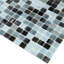 Mingles 0.8" x 0.8" Glass Grid Mosaic Wall & Floor Tile