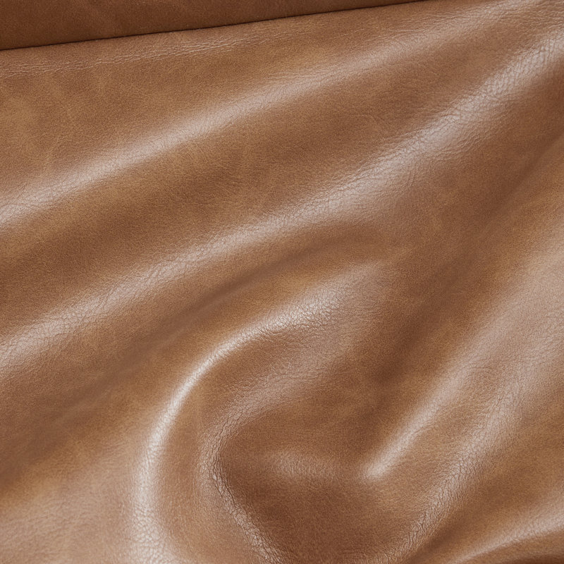 Mila Leather Rocking Swivel Power Recliner, Copley Camel Vegan Leather