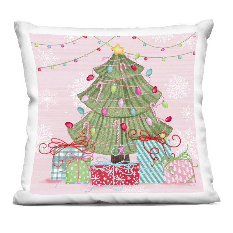 Coussin Merry Pinkmas Tree