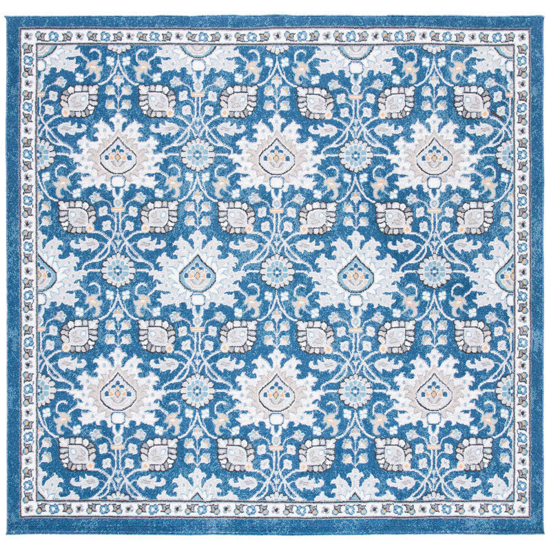 Slesnick 700 Performance Geometric Rug, Square 6'7"