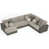 Polyester brun / beige
