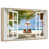 Floating Frame Natural Wood