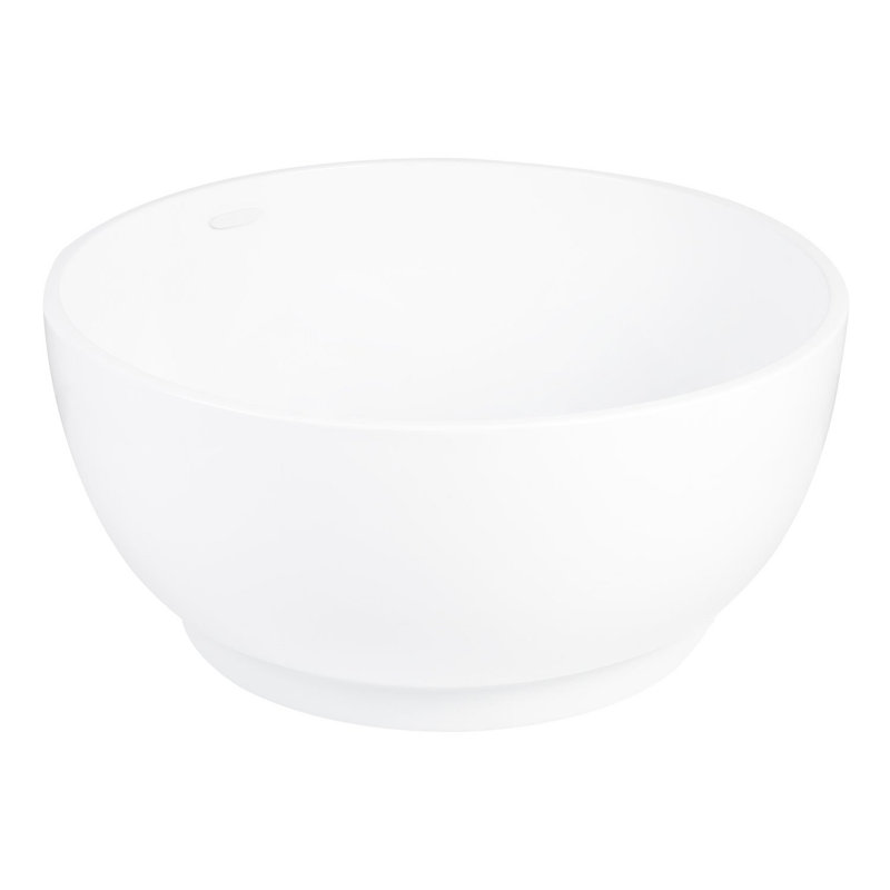 Kaimu 51" Freestanding Soaking Acrylic Bathtub, White