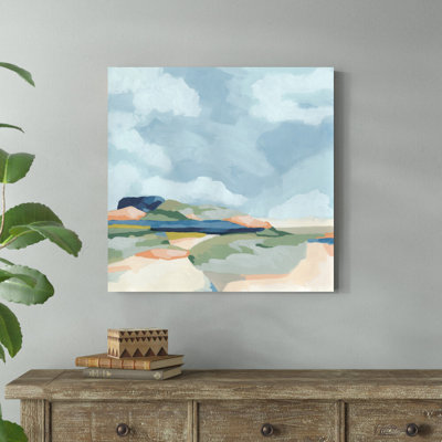 «Valley Vista I» par June Erica Vess - reproduction d'art sur toile tendue