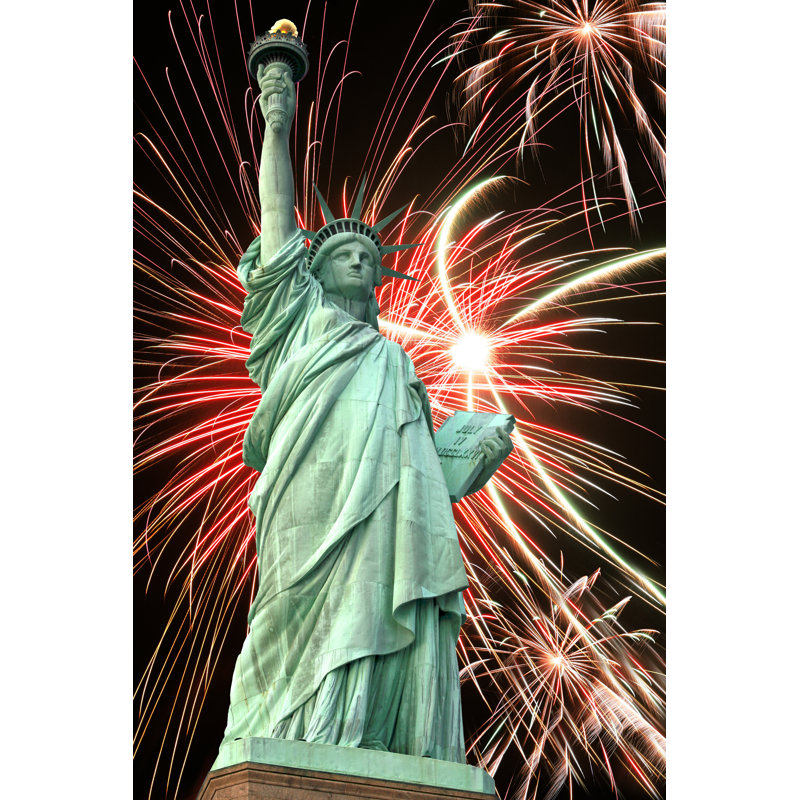 Detric Statue of Liberty, H 18 po x l 12 po