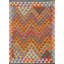 Tapis géométrique en laine Kilim