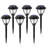 Black Low Voltage Solar Powered Integrated LED Pathway Light Pack