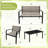 Onika 4 Piece Patio Conversation Set-1014279399