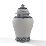 Ming indigo jar