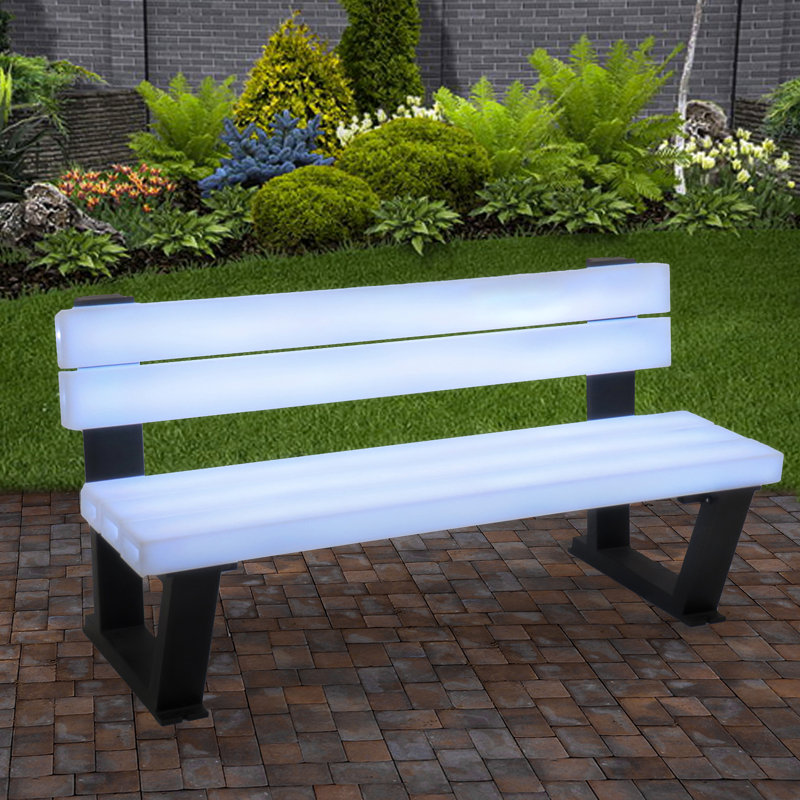 Banc de parc en plastique 
