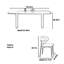 Combinaison table et chaises Nordic Retro-107818768