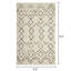 Tapis géométrique en polypropylène tissé à la main Andrais-125905171