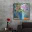 «Posies» par Annelein Beukenkamp, art mural en métal, 24 po x 24 po-228958237