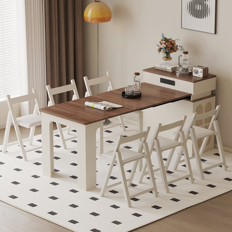 Modern Minimalist Extendable Dining Table