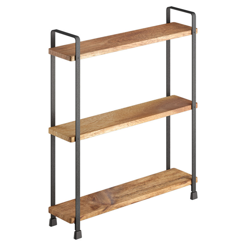 Freestanding Wood Spice Rack