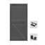 Trous pré-percés en MDF pour porte de grange Assemblage facile - Porte simple, quincaillerie non incluse-92412975-104428820