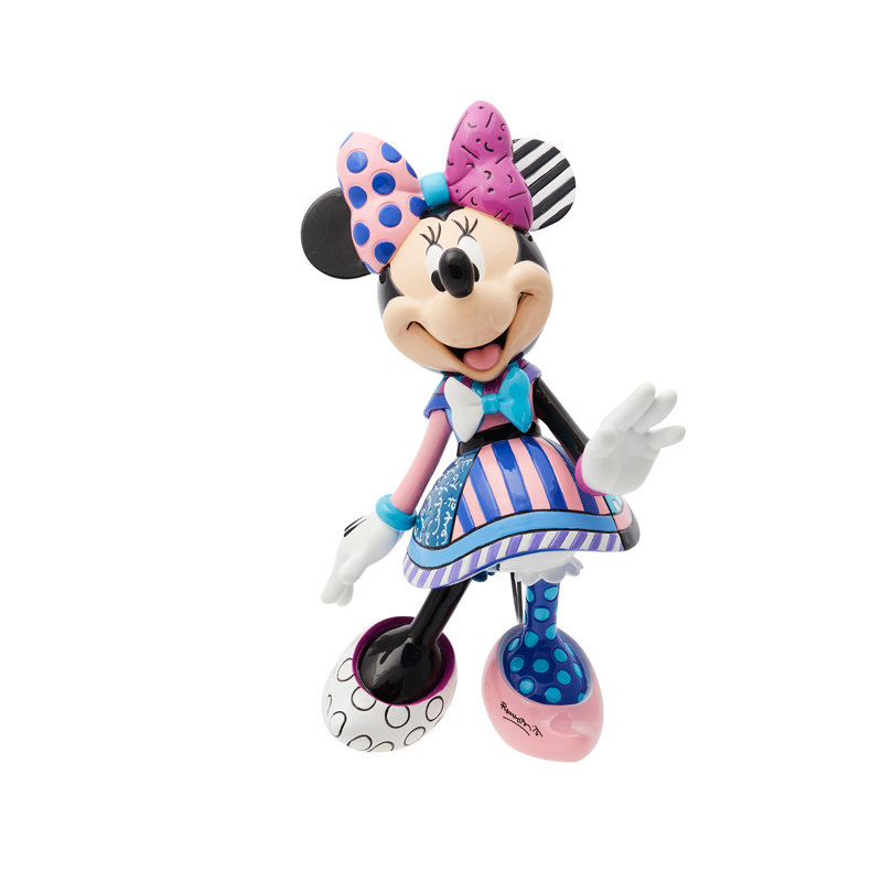 Disney BRITTO Minnie Mouse Figurine 8.9in H